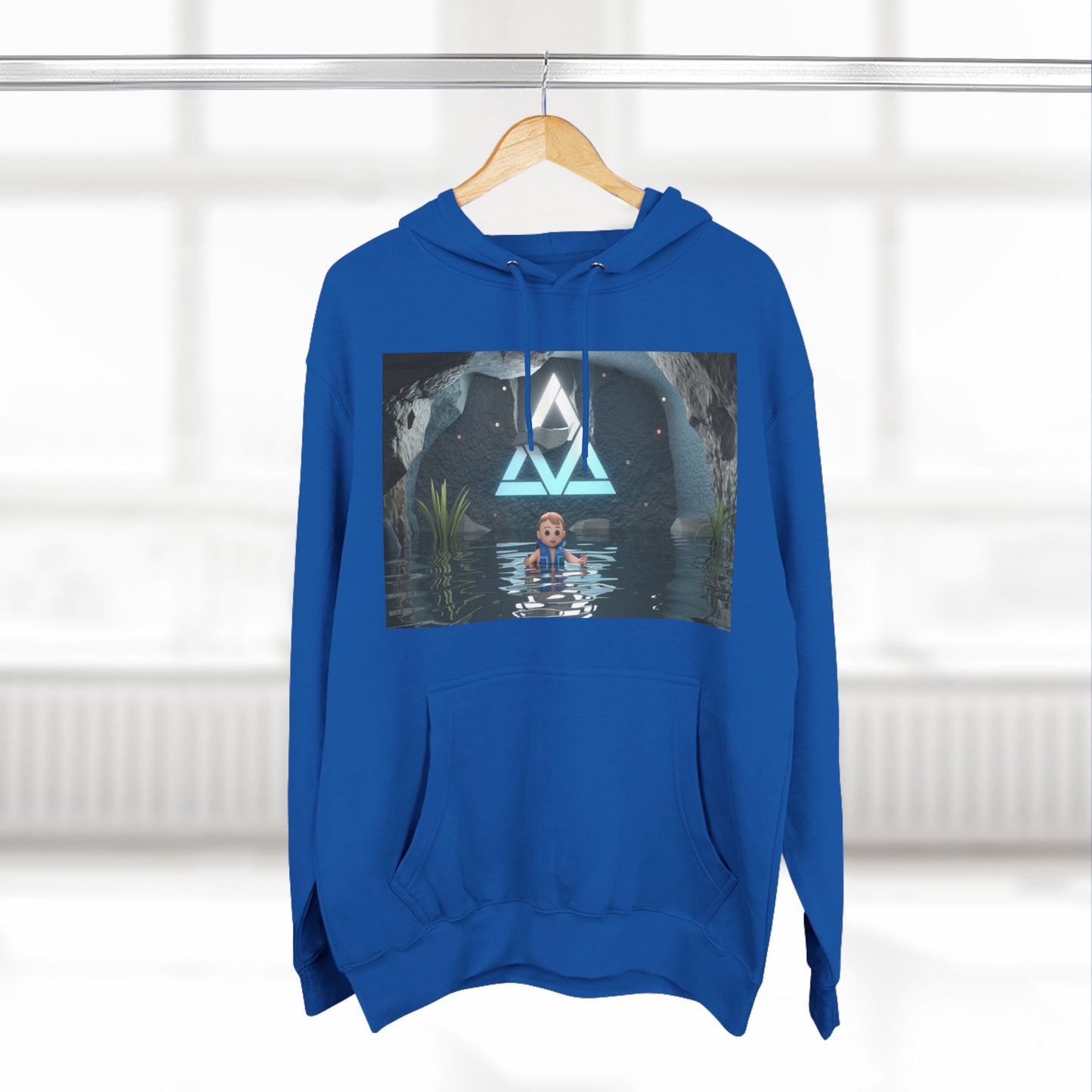 Dreiteiliger Fleece-Hoodie
