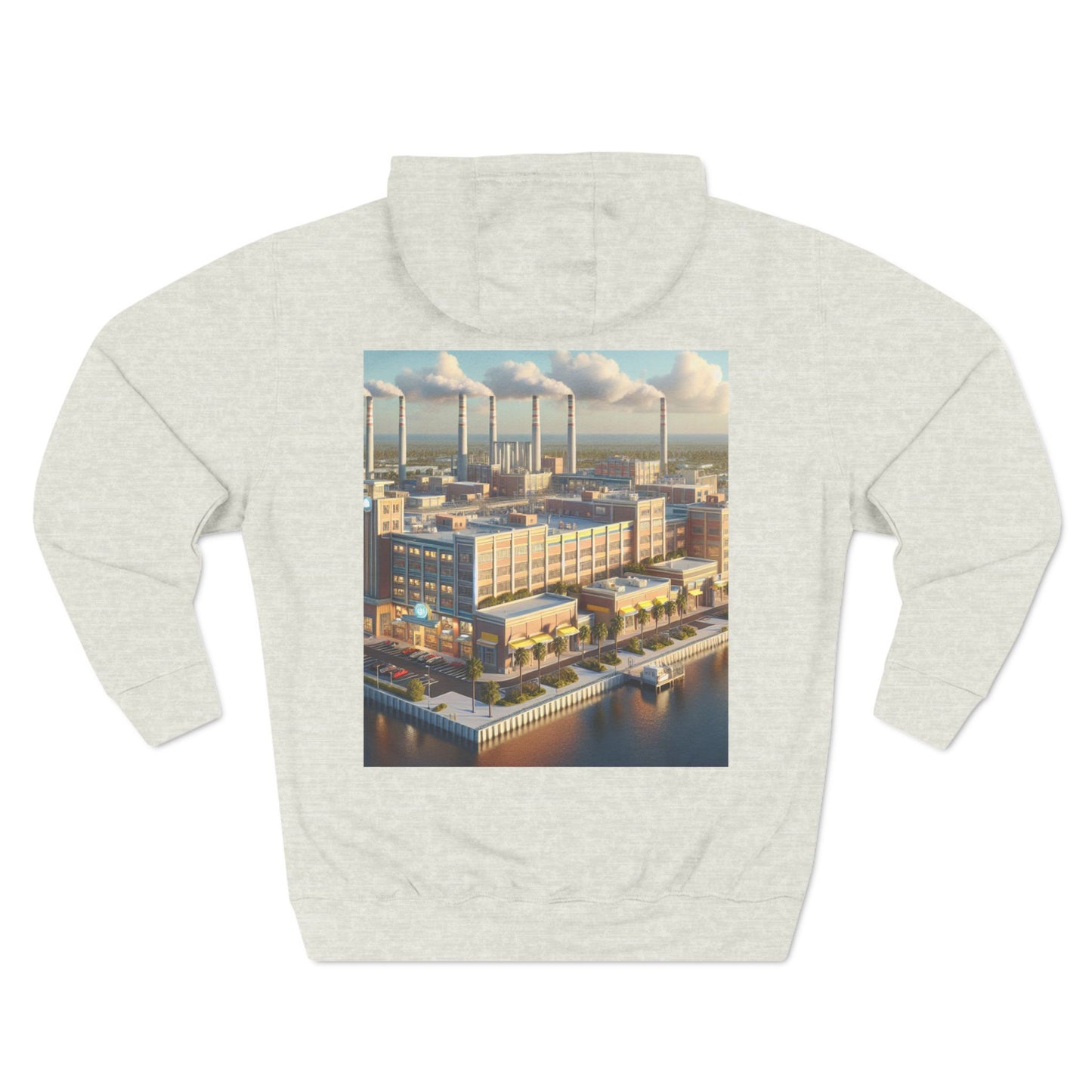 Dreiteiliger Fleece-Hoodie