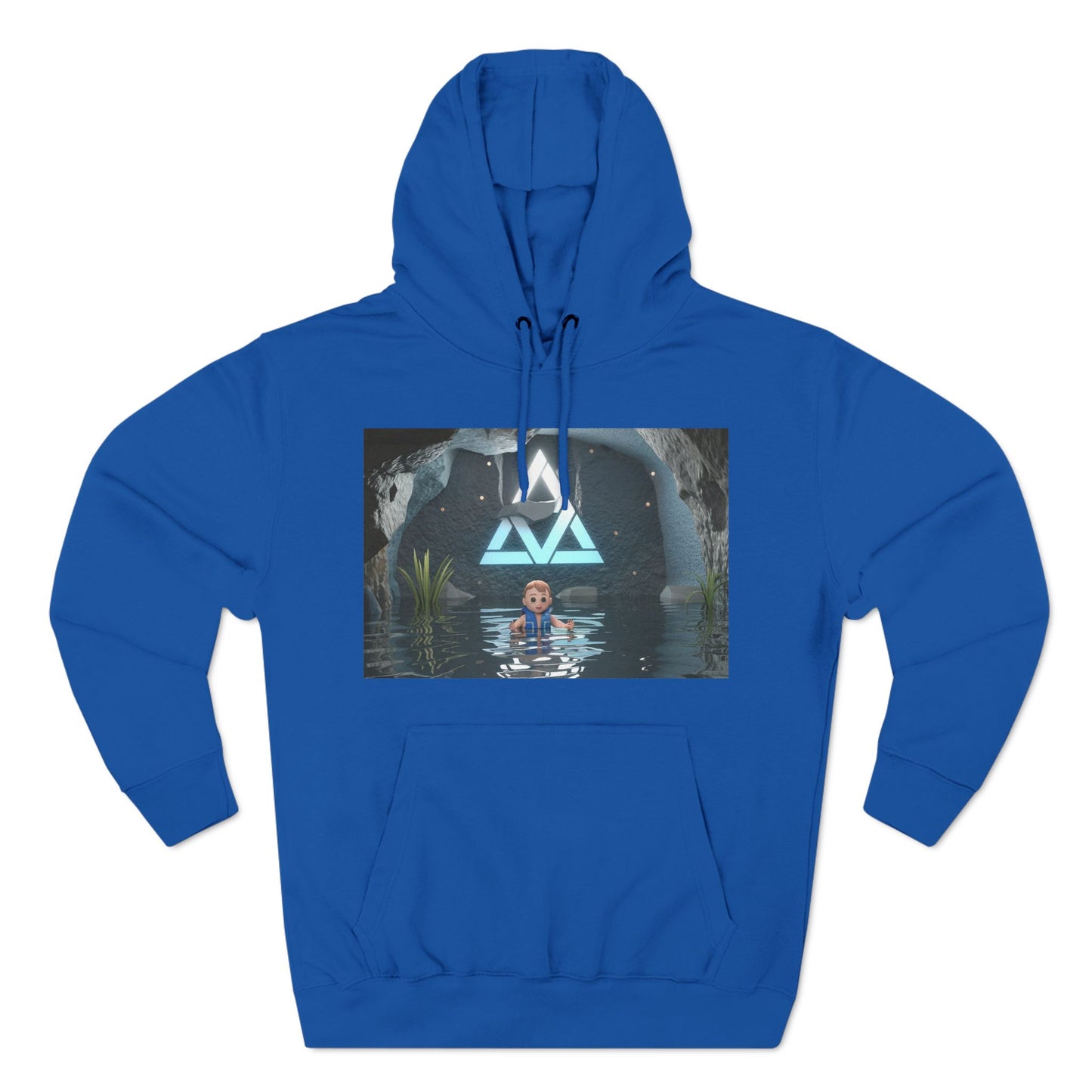 Dreiteiliger Fleece-Hoodie