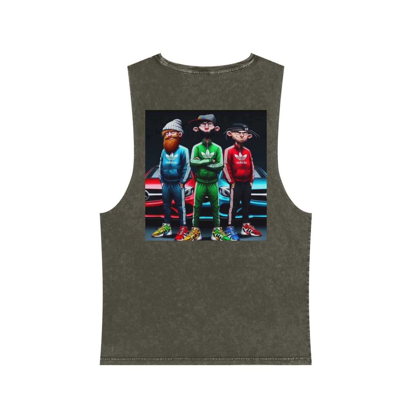 Unisex Stonewash Tank Top