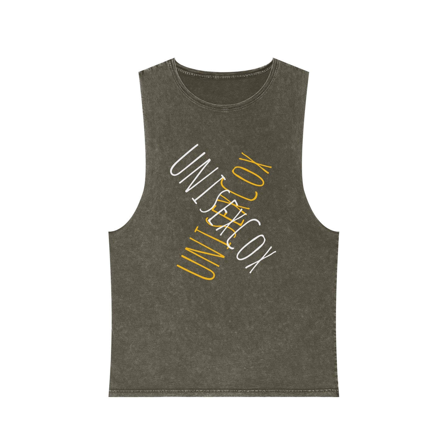 Unisex Stonewash Tank Top