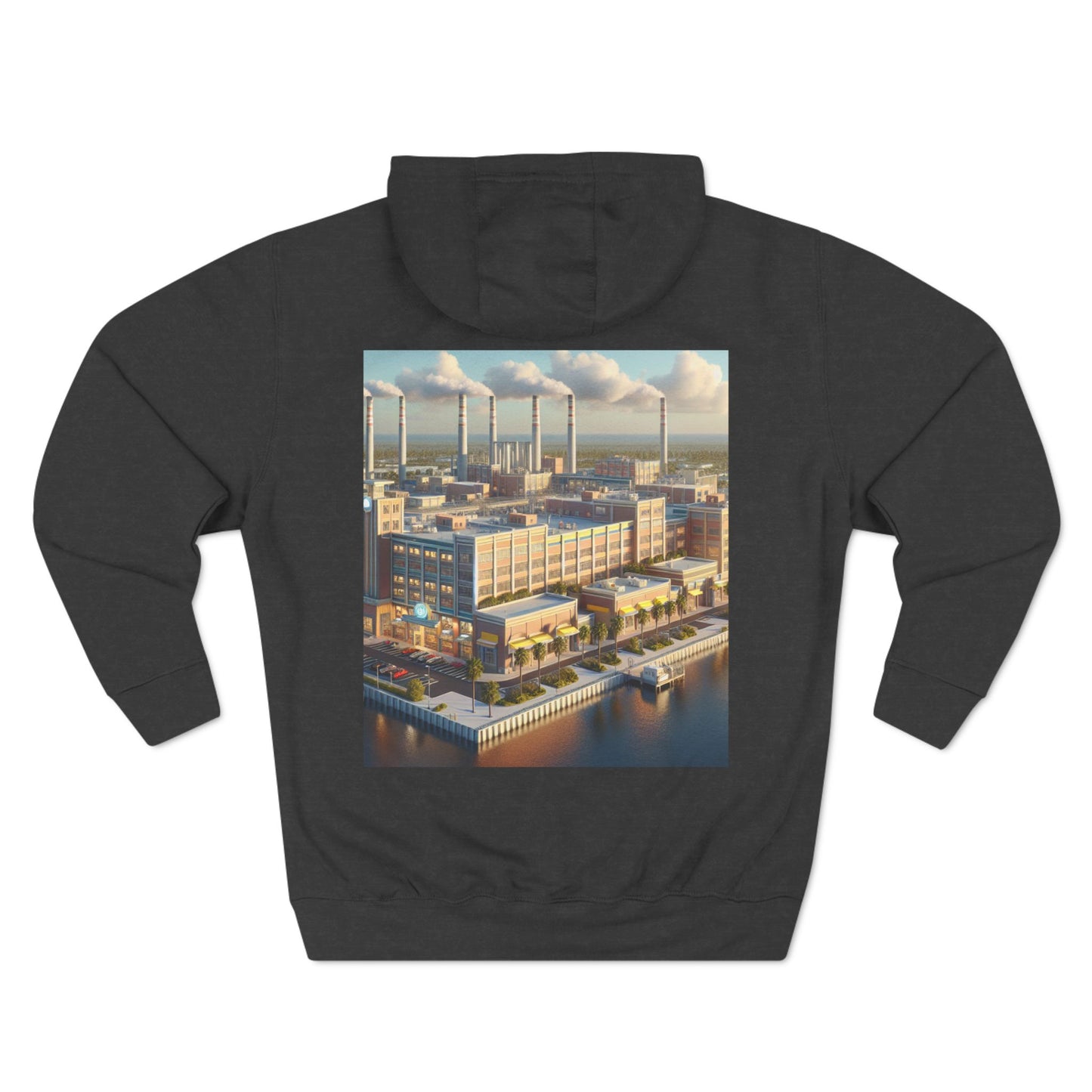 Dreiteiliger Fleece-Hoodie