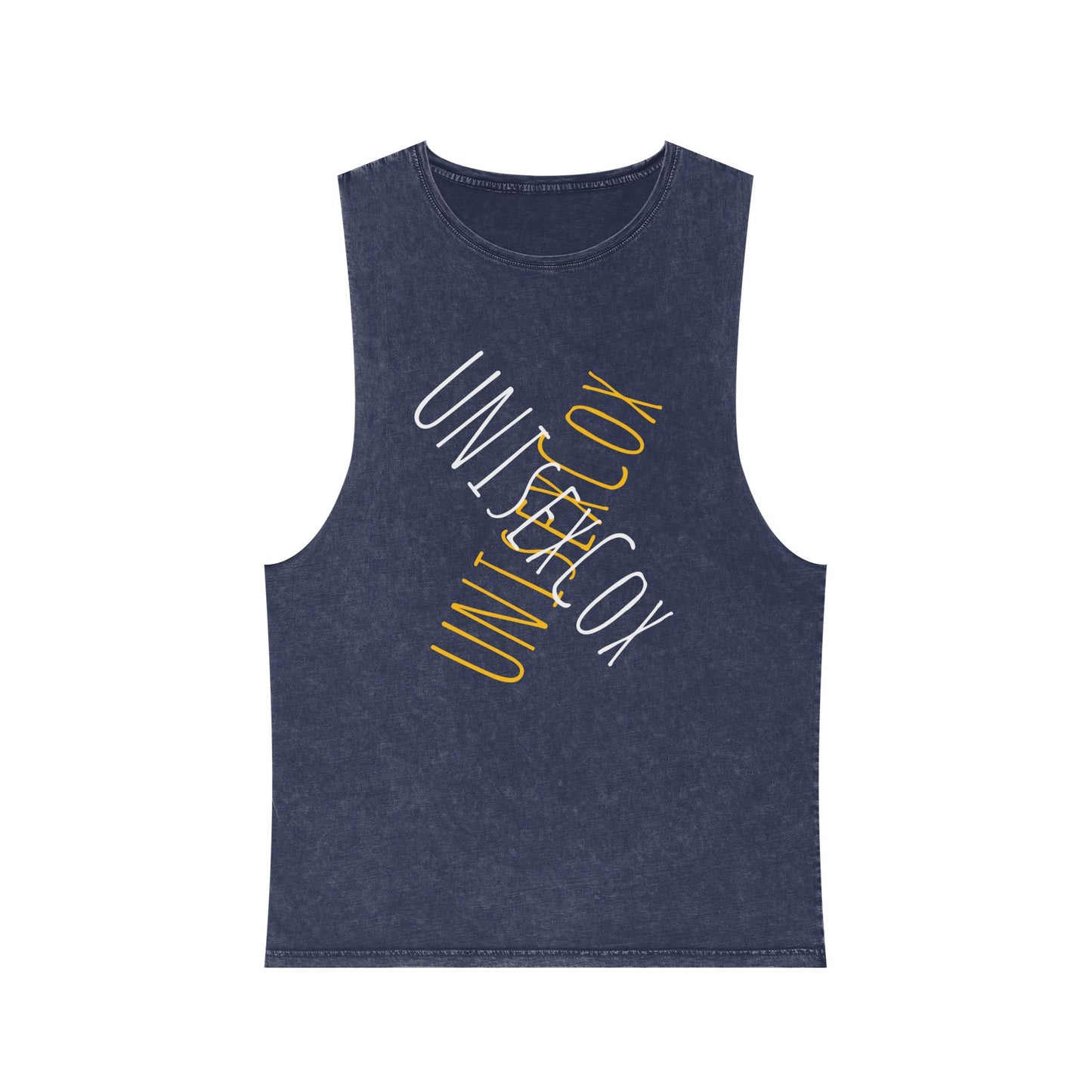 Unisex Stonewash Tank Top