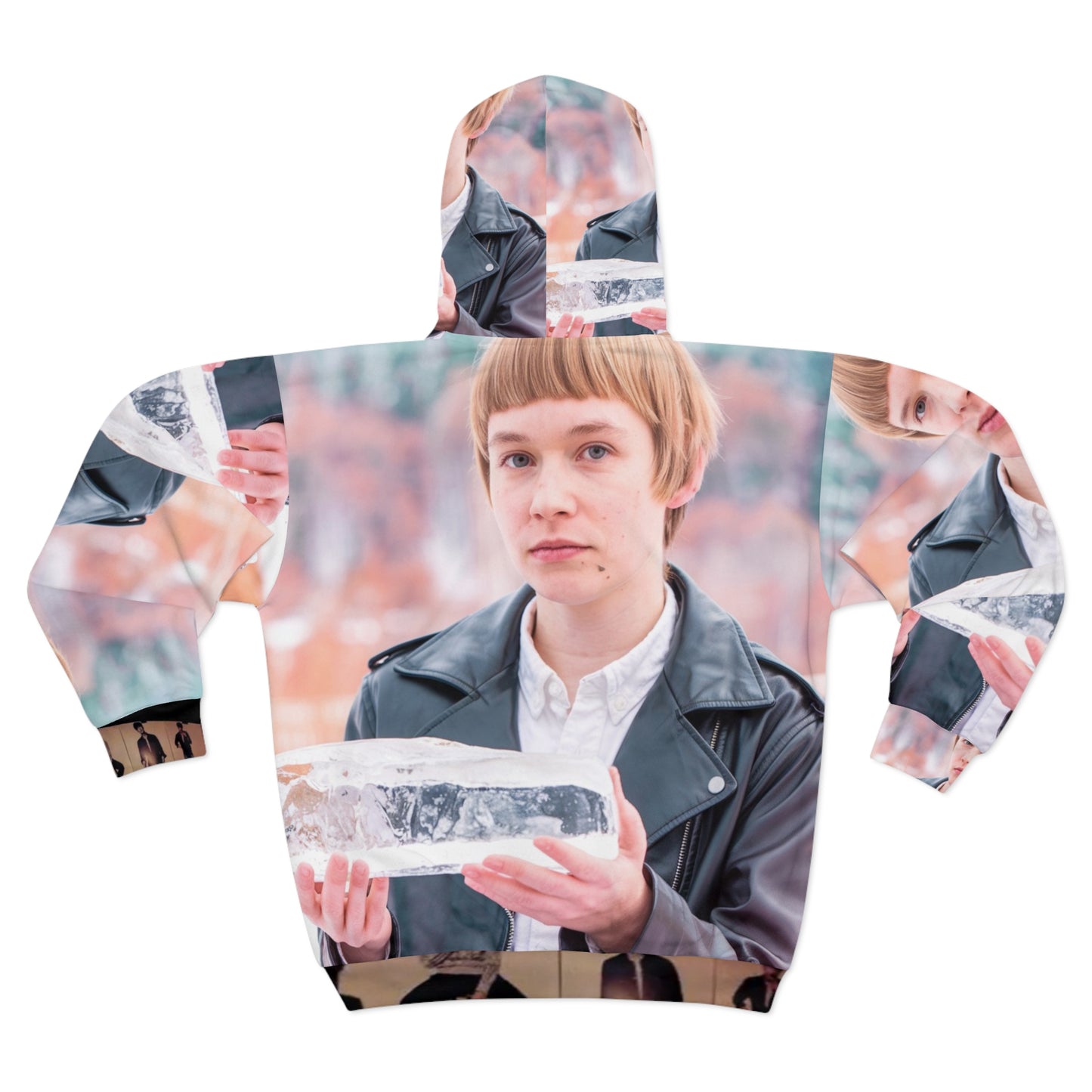 UnisexCox einzigartiges Design-(Kapuzenpullover mit Reißverschluss)