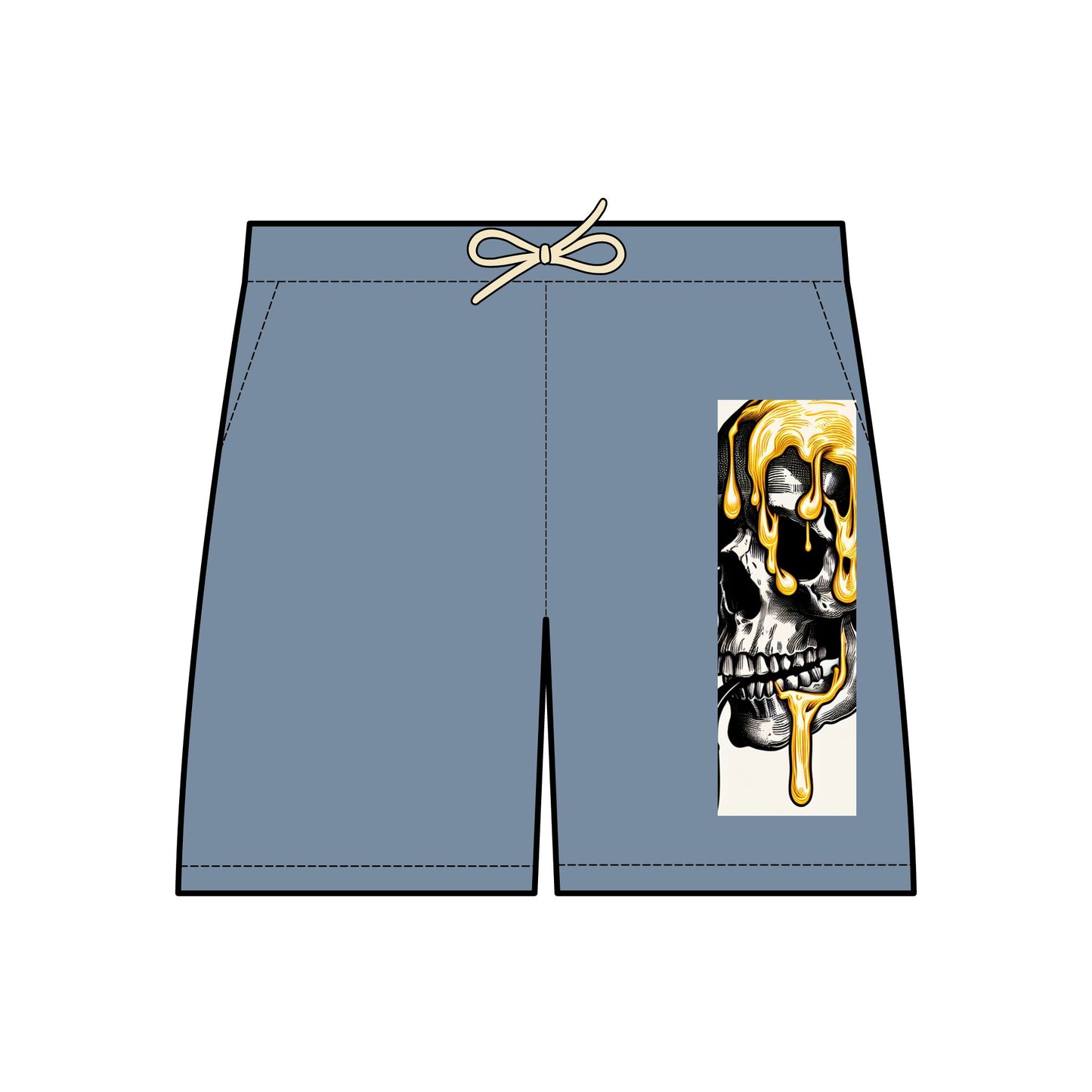 UnisexCox Garment-Dyed Lightweight Fleece Sweat Shorts