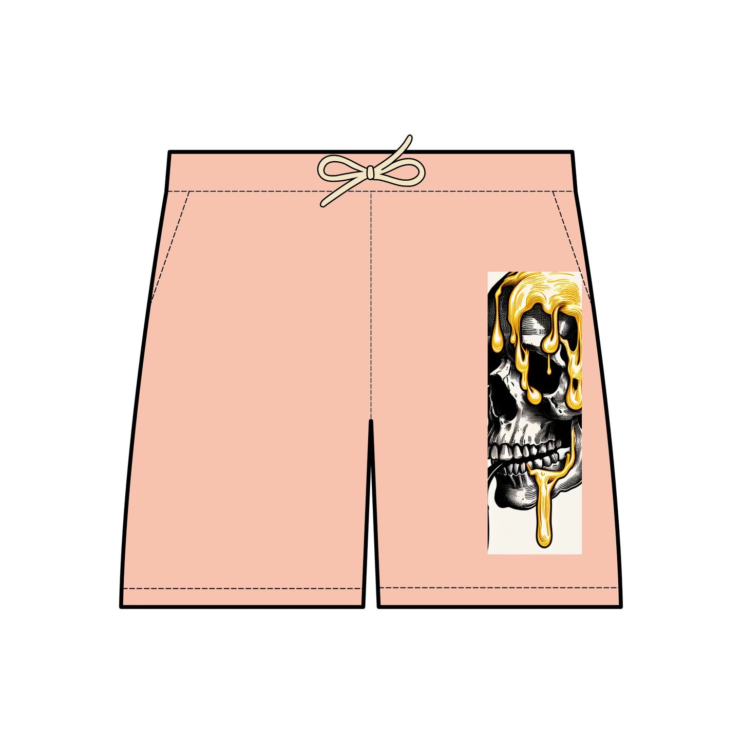 UnisexCox Garment-Dyed Lightweight Fleece Sweat Shorts