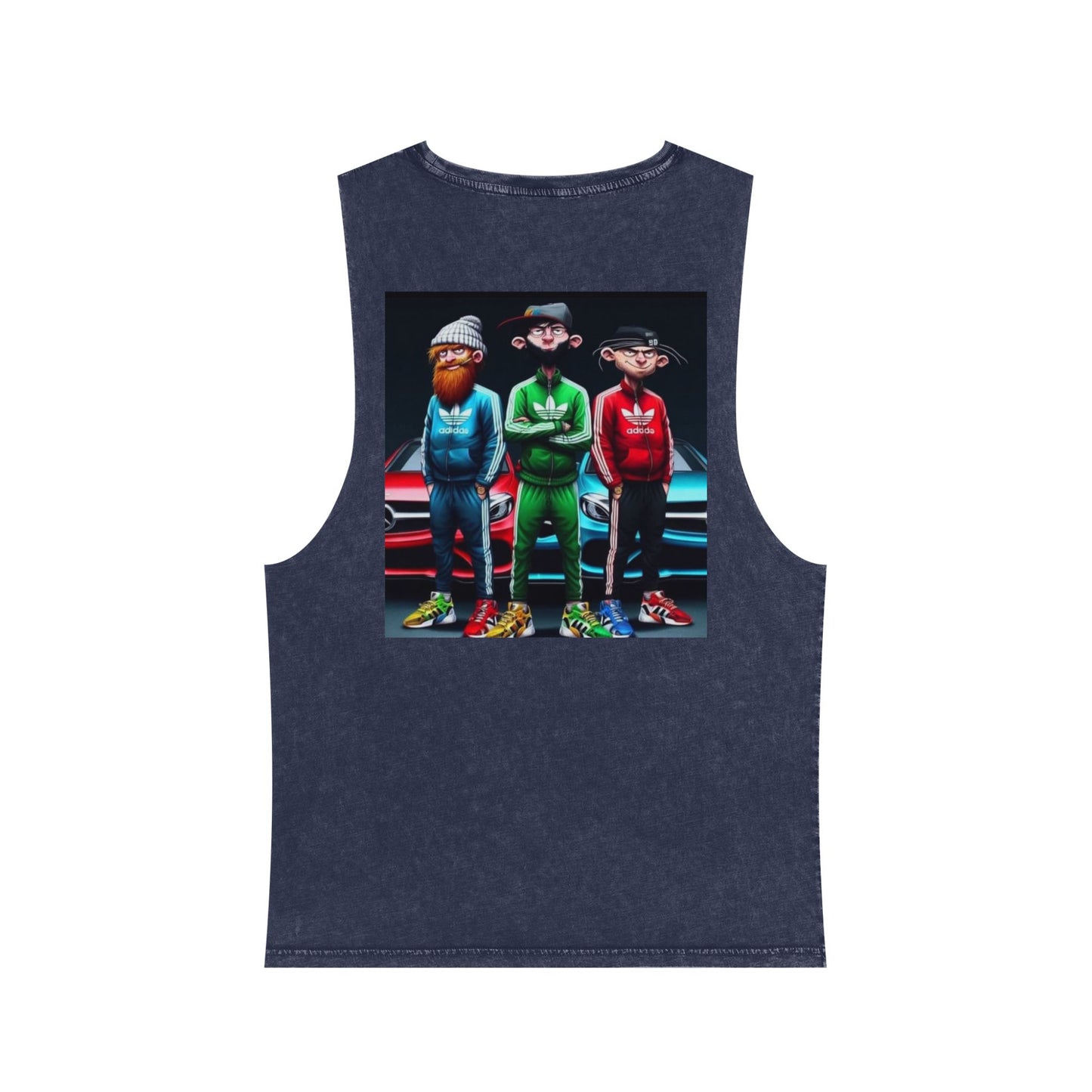 Unisex Stonewash Tank Top