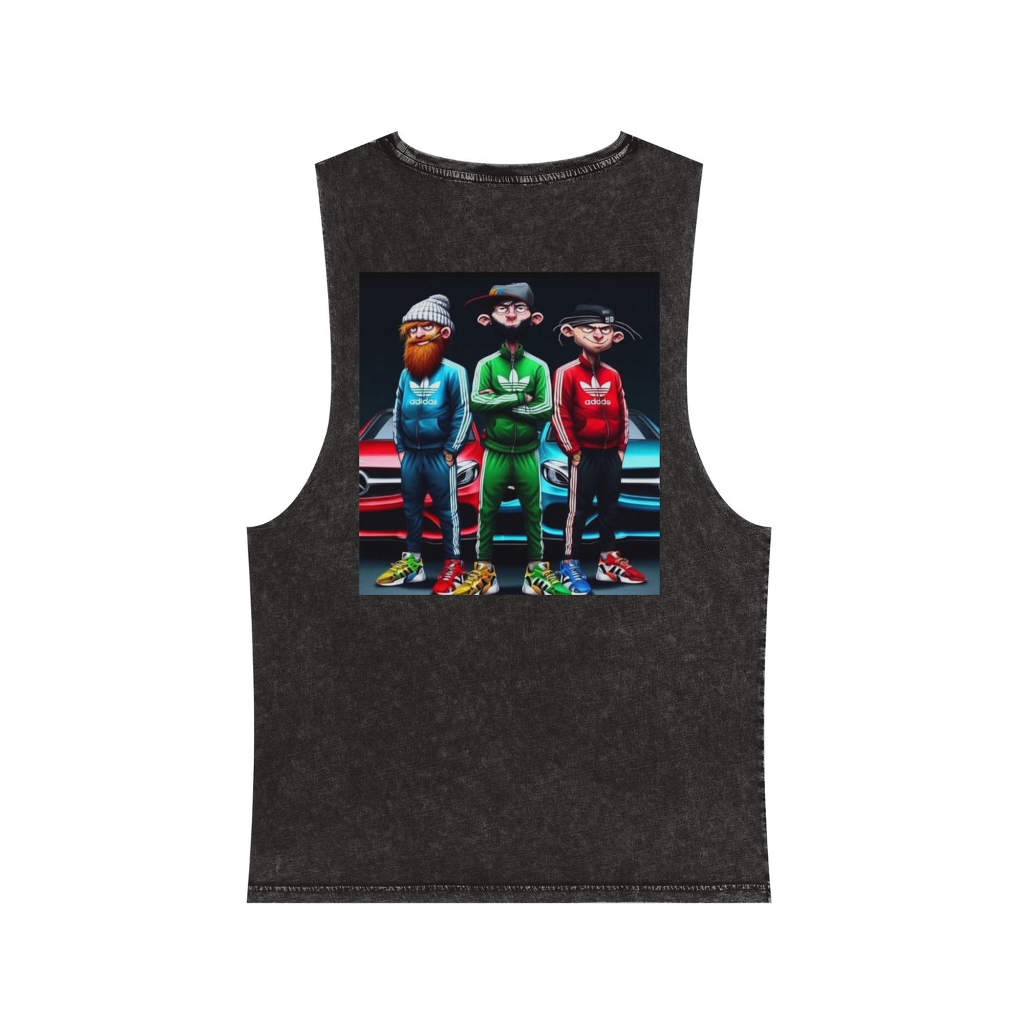 Unisex Stonewash Tank Top