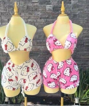 Hello Kitty Bra and Shorts (UNIsexCox)