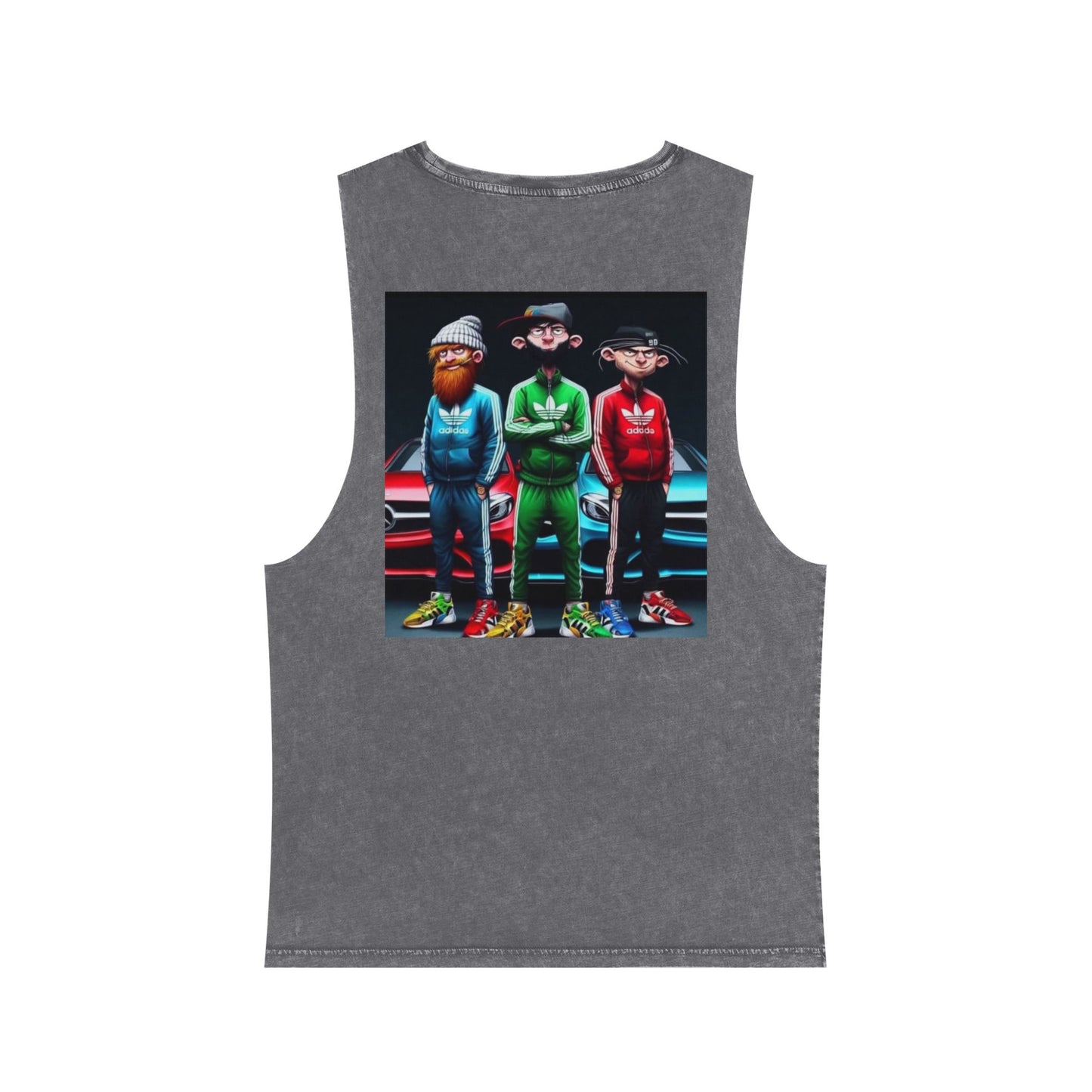 Unisex Stonewash Tank Top