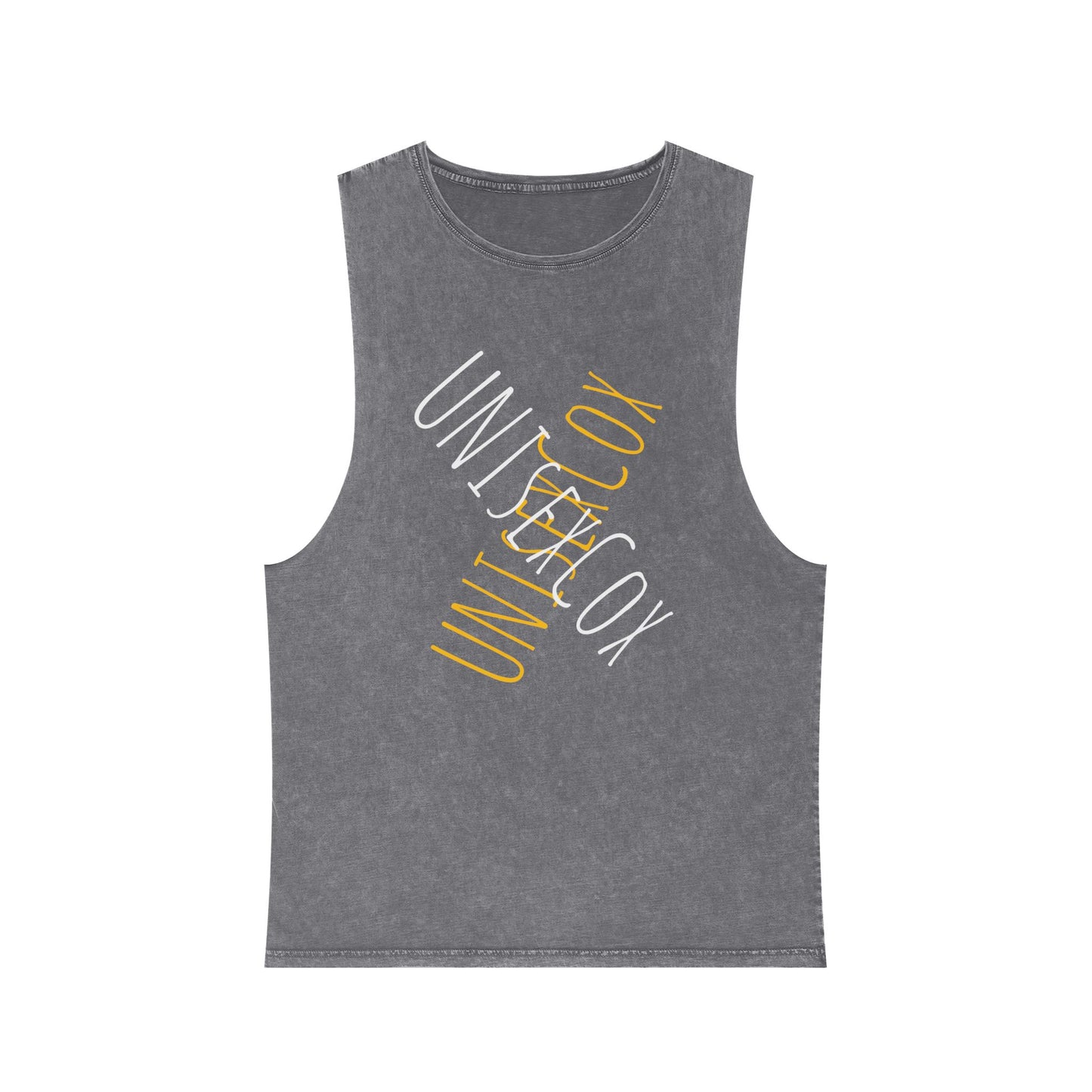 Unisex Stonewash Tank Top