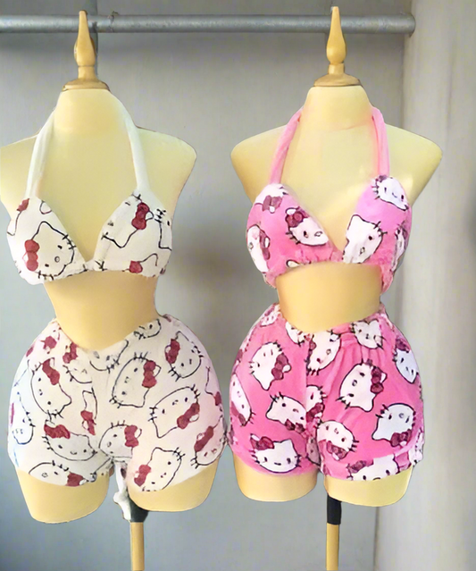 Hello Kitty Bra and Shorts (UNIsexCox)