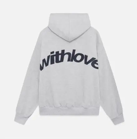American Retro Angel Letter Printed Hoodie